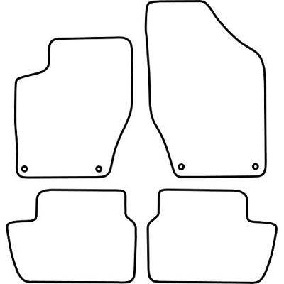 Automatten passend voor Peugeot 308 2007-2013 TMPE524 Automatten passend voor Peugeot 308 2007-2013 TMPE524