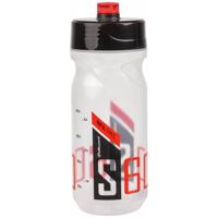 Polisport Plasticos S.A. Polisport bidon 600 ml. transparant zwart/rood - thumbnail