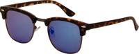 AZ Eyewear zonnebril unisex turtle met blauwe spiegellens (AZ 2210) - thumbnail