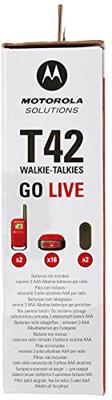 Motorola TALKABOUT T42 twee-weg radio 16 kanalen Zwart, Rood - thumbnail