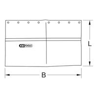 KS Tools 1171690 Verlengdoek met beschermende isolatie Rubber 1 stuk(s) - thumbnail