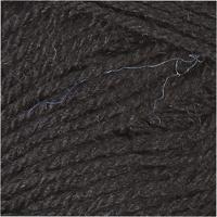 Creativ Company Sokkengaren, l: 200 m, zwart, 50 gr/ 1 bol - thumbnail