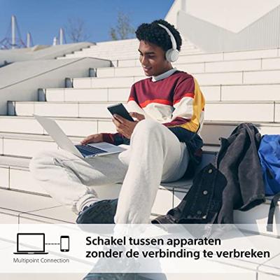 Sony WH-CH520 bluetooth On-ear hoofdtelefoon wit - thumbnail