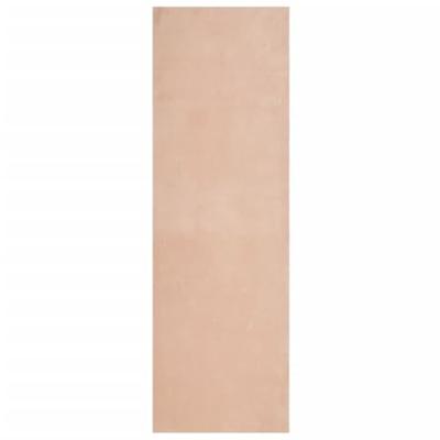 Vloerkleed laagpolig zacht en wasbaar 80x250 cm roze