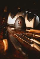 Elektrische messenslijper Camry CR 4469 60 W Zwart Multicolour Zilverkleurig - thumbnail