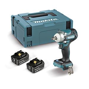 Makita DTW301RTJ | Accu Slagmoersleutel | SET | 18V | 2 x 5.0 Ah Accu en snellader | In Mbox