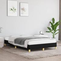 Bedframe zonder matras 120x190 cm stof zwart - thumbnail