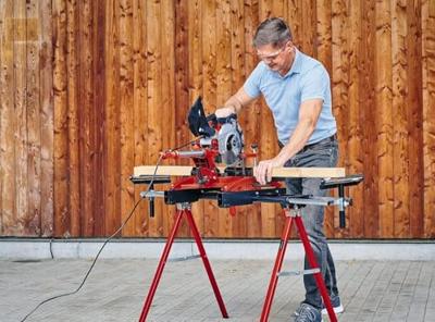 Einhell MSS 1608 Kapzaag-onderstel Uittrekbaar