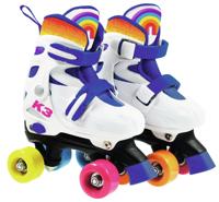 K3 rolschaatsen regenboog - maat 34/37 - thumbnail