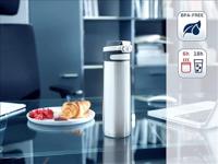 Leifheit 3272 Flip Isoleerbeker 600 ml RVS - thumbnail