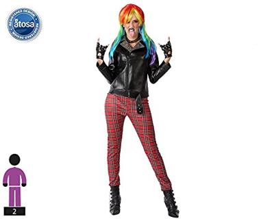 Kostuums voor Volwassenen Punky Maat XS/S Kostuums voor Volwassenen Punky Maat XS/S