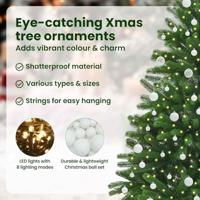 VidaXL Kerstboom met 300 led met standaard groen 180 cm pe - thumbnail
