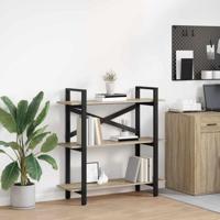 Boekenkast Sonoma Eiken 100 x 33,5 x 102 cm Bewerkt hout - thumbnail