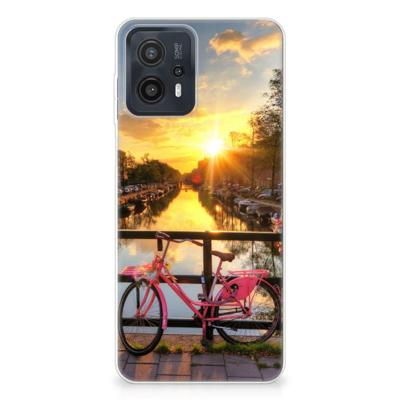 Motorola Moto G23 | G13 | Silliconen Back Cover | Amsterdamse Grachten