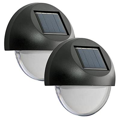 Ezolar Led solar wandlampset 2-delig warmwit