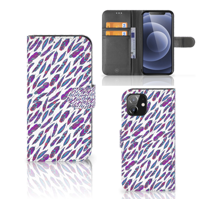 iPhone 12 | 12 Pro (6.1") | Telefoon Hoesje | Feathers Color