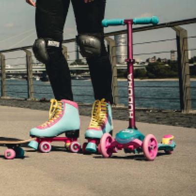 Hudora flitzkids step skate wonders