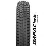 BTB Impac Tube buitenband - Rolstoelen - 260x85 - Zwart - thumbnail