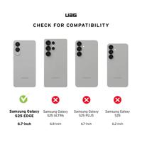 Urban Armor Gear Dot Case Backcover Samsung Galaxy S25 Edge As - thumbnail