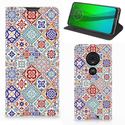 Motorola Moto G7 | G7 Plus Standcase Tiles Color Motorola Moto G7 | G7 Plus Standcase Tiles Color