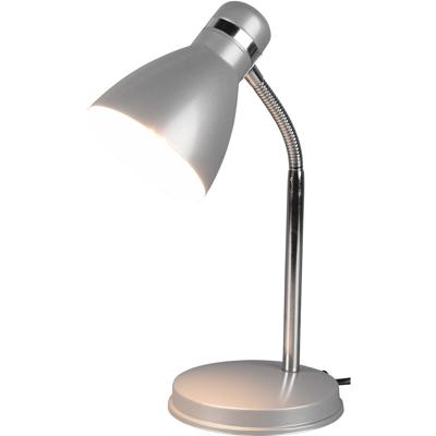 LED Bureaulamp Mat Titaan - E27 Fitting - Aluminium Tafelverlichting