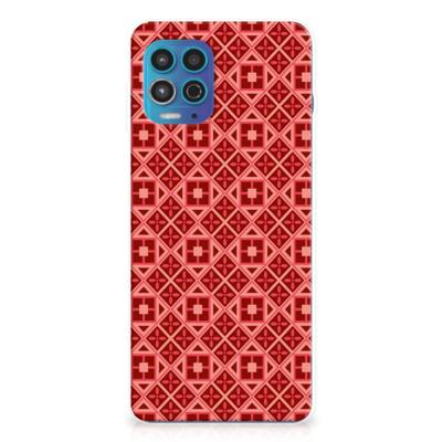 Motorola Moto G100 | TPU bumper | Batik Rood
