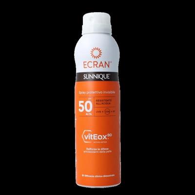Ecran Sunique invisible spray SPF50 250 Milliliter