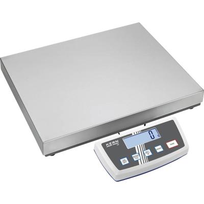 Kern DE 150K20DL DE 150K20DL Platformweegschaal Weegbereik (max.) 150 kg Resolutie 20 g, 50 g werkt op stekkernetvoeding Zilver