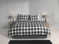 Zo! Home Zo! Home Quattro di Lino Dekbedovertrek 240x200/220 Dark Grey - thumbnail