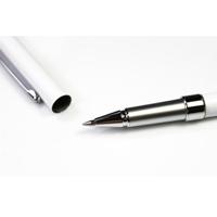Universal stylus pen and Ordinary ball-point pen for Capacitive Screens-White - thumbnail