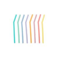 DOTZ - Rietjes Set/6 16cm Pastel - thumbnail