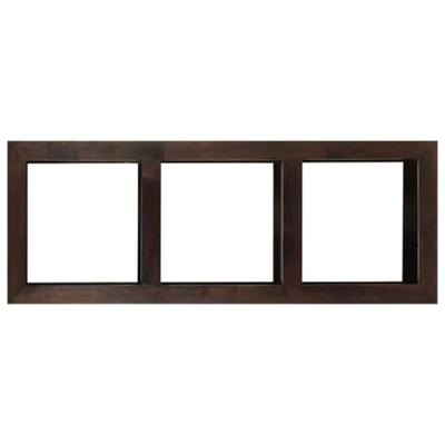 Wandkast 40x30x110 cm massief acaciahout