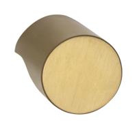 Formani Rivio by Gensler GL24M meubelknop - PVD mat goud - thumbnail