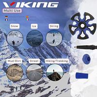 VIKING CARBO LITE TREKKINGSTOKKEN ZWART/LIMOEN - thumbnail