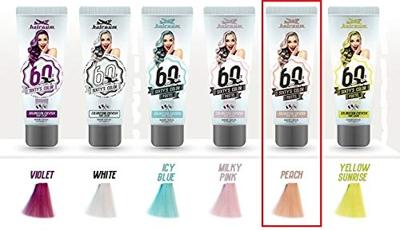 Hairgum Semi Permanent Color Sixty's Color Peach 60ml Hairgum Semi Permanent Color Sixty's Color Peach 60ml
