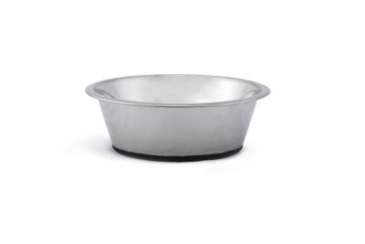 Hondenvoerbak rvs met antislip bodem 25 cm