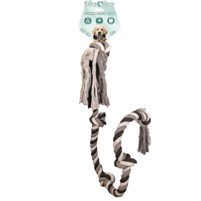 Floss Toss Dental Rope 5 Knot - 185 cm