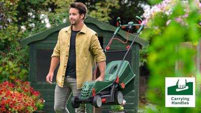 Bosch Groen UniversalRotak 37-555 Grasmaaier - met Grasopvangbak 40 Liter - 06008A6501 - thumbnail