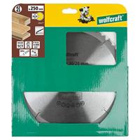 Wolfcraft Kap- en verstekzaagblad | HM | 24 Zähne | Ø250mm | 1 stuk - 6552000 - thumbnail