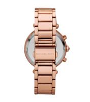 Michael Kors Dames Parker roestvrijstalen Rosegoudkleurig horloge 39 mm MK5491 - thumbnail