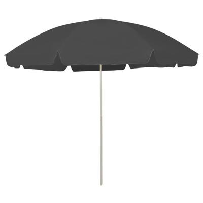Strandparasol 300 cm antracietkleurig