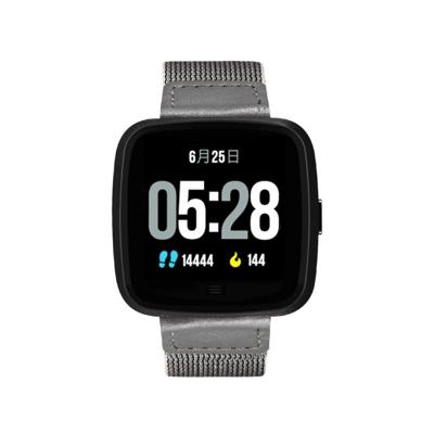 DTNO. 1 G12 1 3 inch OLED kleurenscherm Slimme armband IP67 waterdicht nylon horlogebandje ondersteuning Bel herinnering/Heart rate monitoring/Seden