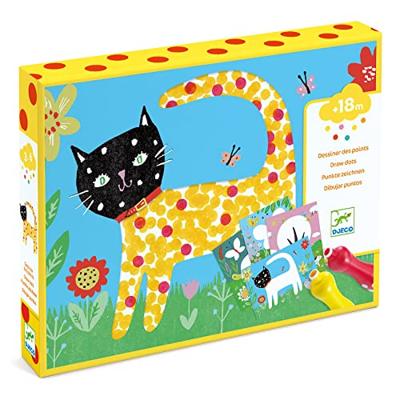 Tekenset - Kleine Stippen - DJECO meerkleurig Tekenset - Kleine Stippen - DJECO meerkleurig
