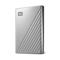 WD My Passport Ultra 2 TB Externe harde schijf (2,5 inch) USB-C Zilver WDBC3C0020BSL-WESN - thumbnail