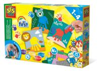 SES Creative My First Vingerverf Handafdruk Dieren - thumbnail