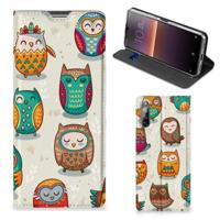 Sony Xperia L4 | Hoesje maken | Vrolijke Uilen - thumbnail