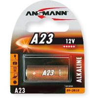 Ansmann alkaline batterij voor garagedeuropener, alarminstallatie, draadloze ontspanner voor camera, meetapparaten, bel, enz. A23 (12 V). 1 Stuk zwart, oranje - thumbnail