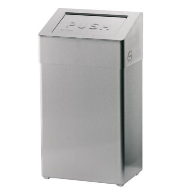 SanTRAL SanTRAL afvalbak gesloten 18l - RVS