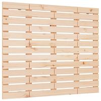 Hoofdbord wandmontage 126x3x91,5 cm massief grenenhout - thumbnail