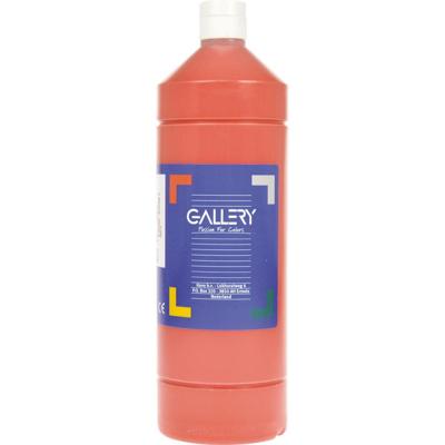 Gallery plakkaatverf, flacon van 1 l, donkerrood